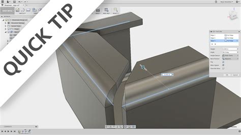 autodesk fusion 360 sheet metal|fusion 360 flange sheet metal.